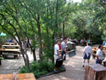 The Gristmill Restaurant - looking down @ River