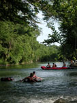 Tubing the Guadelupe River